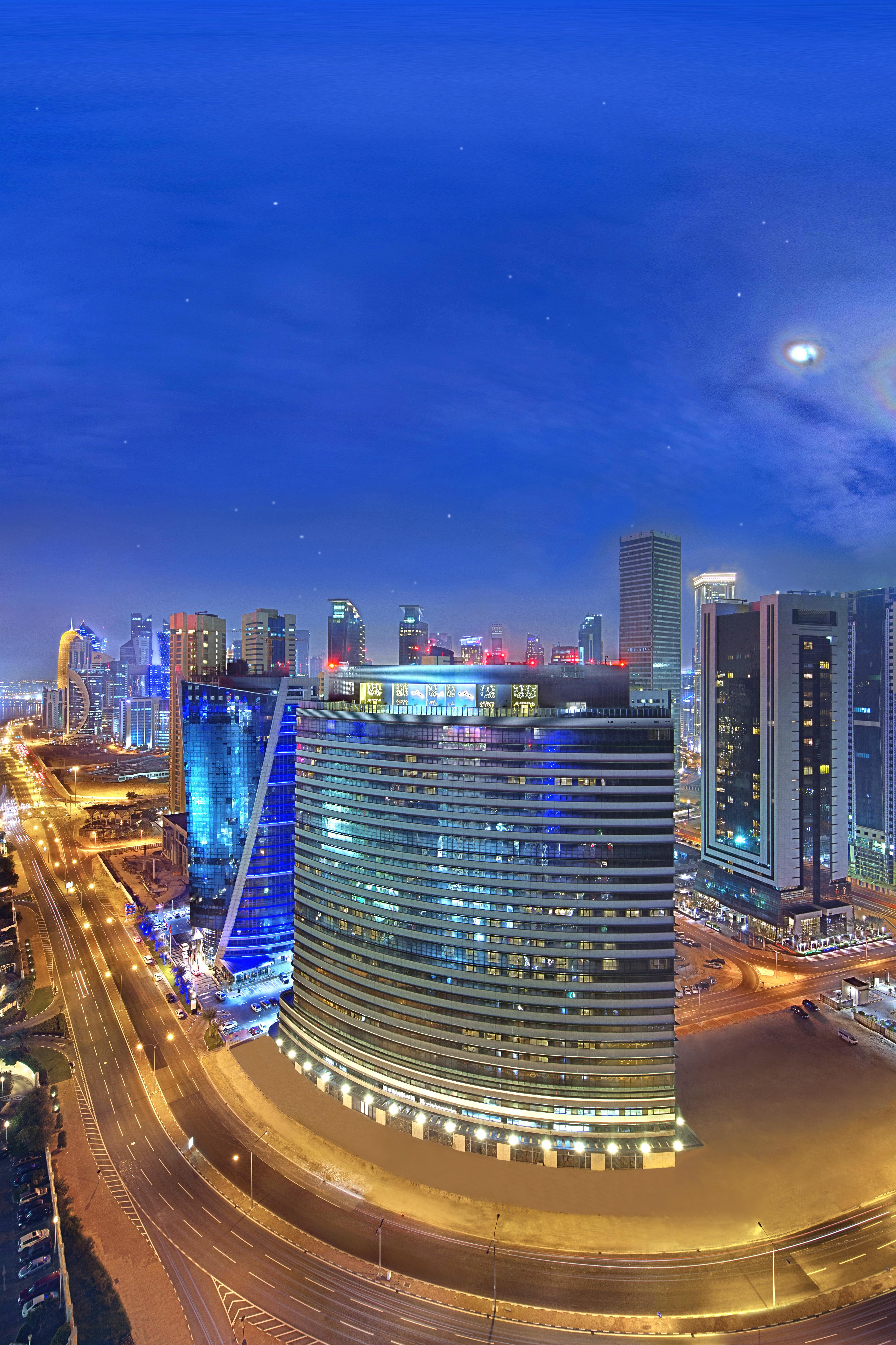 The Curve Hotel Doha Exterior foto